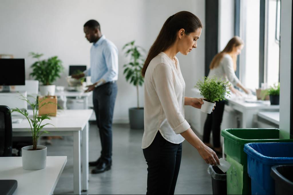 Eco gestes au bureau : 15 idées simples pour une entreprise plus durable